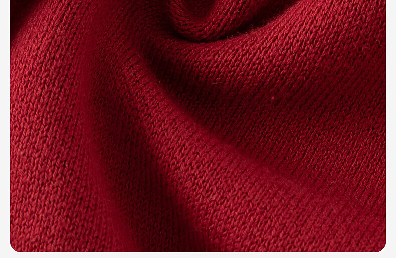 DAVE & BELLA Kids Red Fleece-Lined Sweater Boys Warm Winter Knit Pullover Girls New Year 3